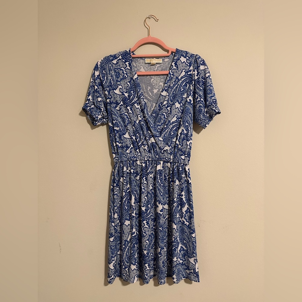 NWOT: MICHAEL KORS Blue Dress.